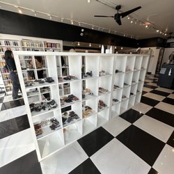 House Of Intuition - Shelves of crystals & stones and the meaning behind them!