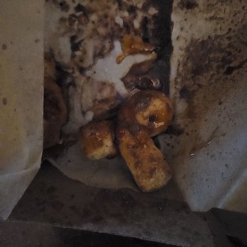 Domino's Pizza - Cinnamon Twists order we received smothered in BBQ sauce. Who was in charge of this? Maybe they thought we wouldn't notice - Pizza Near Me - Santa Paula, California