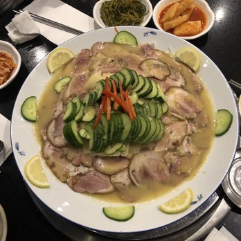 Piggy's Island - Cold pig feet (Jok-Bal Naeng-Che) - Korean Near Me - Thornhill, Ontario Piggy's Island - Cold pig feet (Jok-Bal Naeng-Che) - Korean Near Me - Thornhill, Ontario