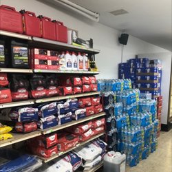 Charcoal & cases of bottled water