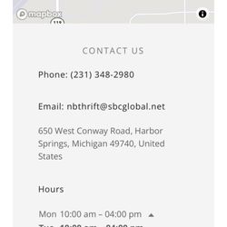 New Beginnings Resale - These are New Beginnings current hours ... yelp needs to change then