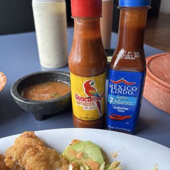 Cocina Madrigal - My two favorite sauces. - Tacos Near Me - Phoenix, Arizona