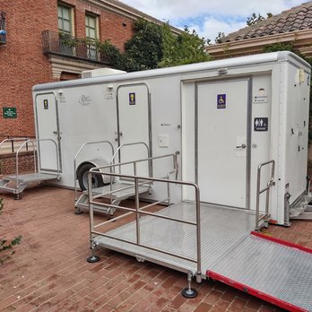 Royal Restrooms - ADA+2 stall ready for guests - Portable Toilet Services Near Me Royal Restrooms - ADA+2 stall ready for guests - Portable Toilet Services Near Me
