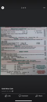 Menu photo 5 Gold Mine Café Hickory, NC Menu photo 5 Gold Mine Café Hickory, NC