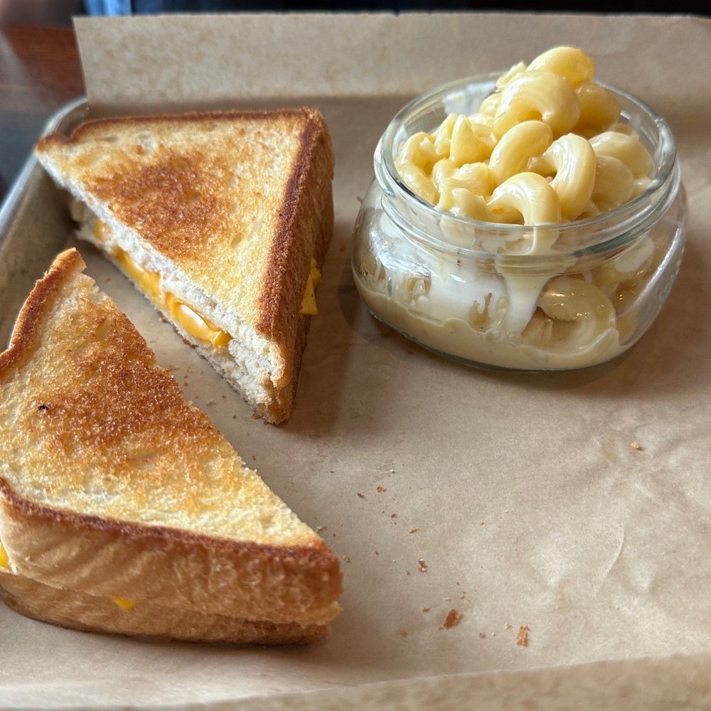 Crafty Burg'r - Kids Grilled Cheese with Mac and Cheese - Burgers Near Me - Cornelius, North Carolina Crafty Burg'r - Kids Grilled Cheese with Mac and Cheese - Burgers Near Me - Cornelius, North Carolina