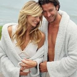 Feathering Your Nest - Cozy Chic Robes by Barefoot Dreams.  Cozy fleece micro fibre at its very best.  Colors too.