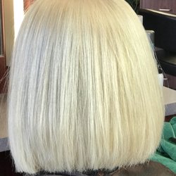 Hair by Brittney Mode - Color correction, platinum blonde!