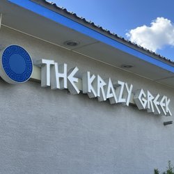The Krazy Greek - Signage
