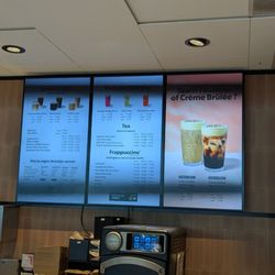 Starbucks - Plaza - Menu
