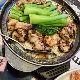Chicken rice pot Chicken rice pot