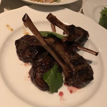 Carbone - Rack of Lamb ($83, market price) - Italian Near Me - Las Vegas, Nevada