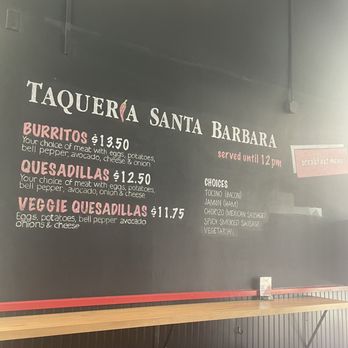 Taqueria Santa Barbara - Menu - Tacos Near Me - Santa Barbara, California Taqueria Santa Barbara - Menu - Tacos Near Me - Santa Barbara, California