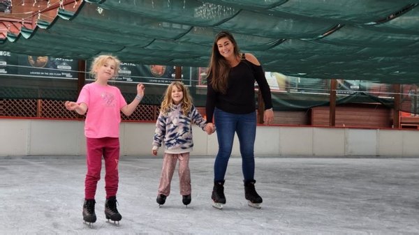 Heavenly Village Ice Rink by null