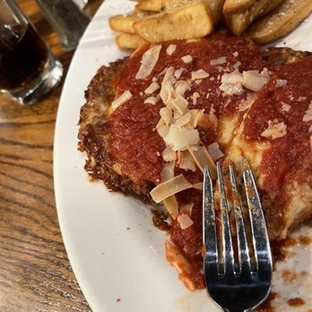 Salute - Chicken Parmesan with French fries - Italian Near Me - Rocky Hill, Connecticut Salute - Chicken Parmesan with French fries - Italian Near Me - Rocky Hill, Connecticut
