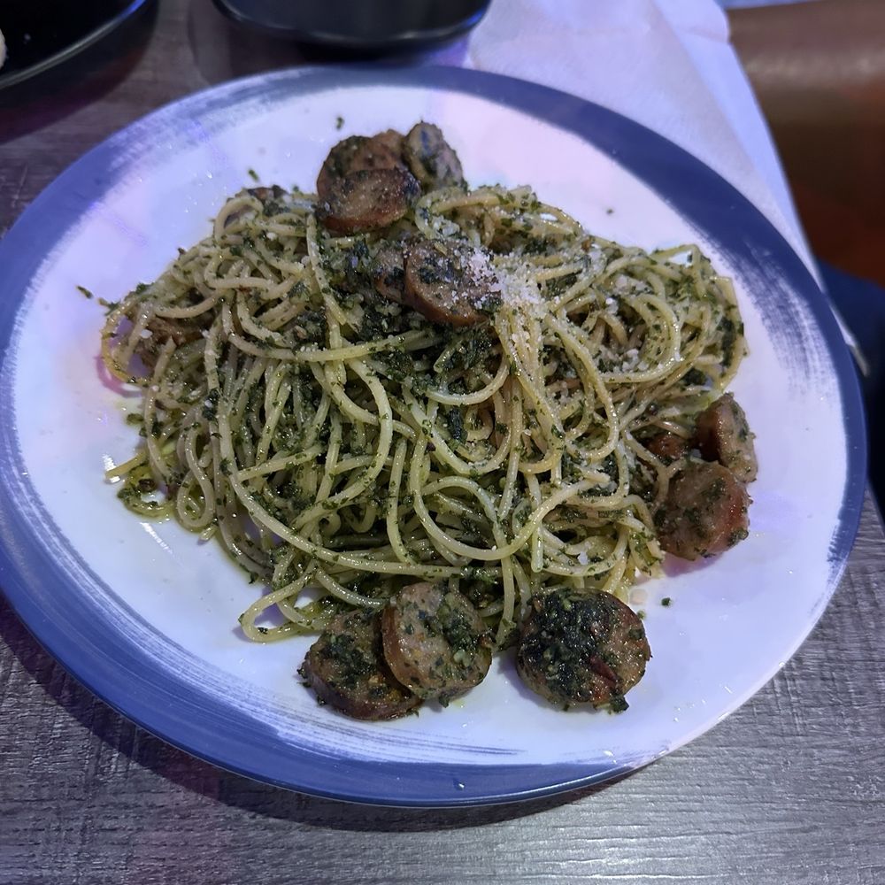 Jamra Grill - Yummy Spaghetti & Pesto with italian meatballs! - Italian Near Me - Los Angeles, California Jamra Grill - Yummy Spaghetti & Pesto with italian meatballs! - Italian Near Me - Los Angeles, California