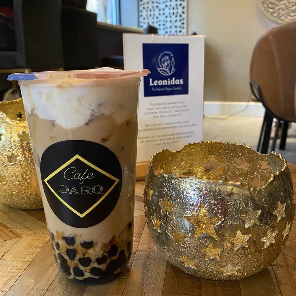 Cafe Darq - Brown sugar expresso milk with boba - Asian Fusion Near Me - Boston, Massachusetts Cafe Darq - Brown sugar expresso milk with boba - Asian Fusion Near Me - Boston, Massachusetts