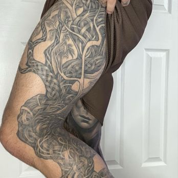 Tattooz Ink - A tree made up of Celtic knotting. - Tattoo Near Me - Redding, California Tattooz Ink - A tree made up of Celtic knotting. - Tattoo Near Me - Redding, California