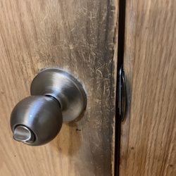 4 B's - Inside of the door in the women's restroom. Good gawd! It'd take 2 minutes to just scrub it!