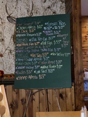 Menu photo 1 Chef Rene's at the Inn Eagle River, WI
