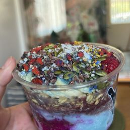 Build Your Own Bowl with pitaya, açaí, and blue majik base Build Your Own Bowl with pitaya, açaí, and blue majik base