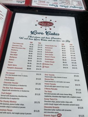 Menu photo 3 Original Steve's Diner - Victor Victor, NY