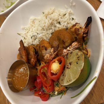 Tocaya Modern Mexican - DIABLO SHRIMP BOWL - Mexican Near Me - Los Angeles, California