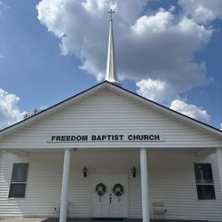 Freedom Baptist Church - Front of church