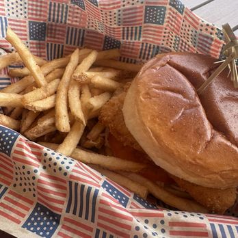 Coastal Orange Beach - Flounder Sandwich - Seafood Near Me - Orange Beach, Alabama Coastal Orange Beach - Flounder Sandwich - Seafood Near Me - Orange Beach, Alabama
