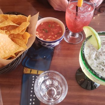 Casa Don Manuel - Chips, salsa, Margarita on the rocks and tequila sunrise - Mexican Near Me - Wayne, New Jersey Casa Don Manuel - Chips, salsa, Margarita on the rocks and tequila sunrise - Mexican Near Me - Wayne, New Jersey