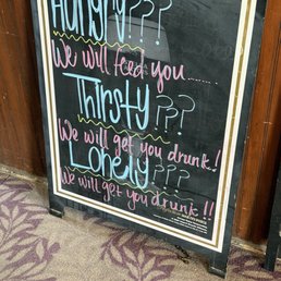Bar sign