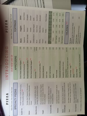 Menu photo 2 State Street Pizza Fox Lake, WI Menu photo 2 State Street Pizza Fox Lake, WI