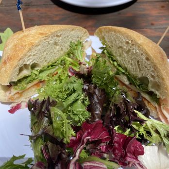 Bubbles & Tea Coffeehouse - Turkey Pesto sandwich - Sandwiches Near Me - Nipomo, California
