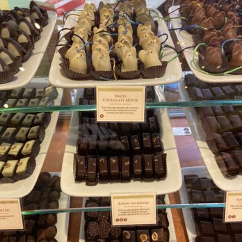 L.A. Burdick Handmade Chocolates - The founder would make little mice with the chocolates and donate them to the local orphanage. - Desserts Near Me - Chicago, Illinois L.A. Burdick Handmade Chocolates - The founder would make little mice with the chocolates and donate them to the local orphanage. - Desserts Near Me - Chicago, Illinois