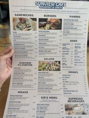 Menu photo 1 Sunview Cafe - Melissa Melissa, TX Menu photo 1 Sunview Cafe - Melissa Melissa, TX