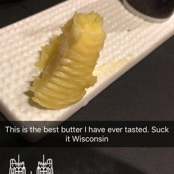 La Villa In The Sky - The best butter I've ever had. Hands down - Belgian Near Me - Brussels, BRU