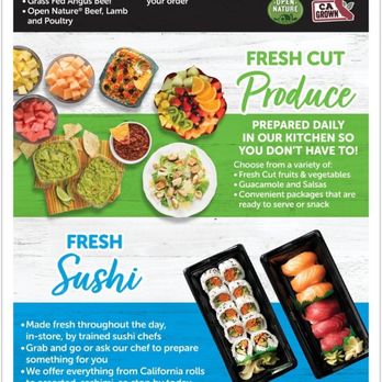 Vons - a variety of food items for sale - Grocery Near Me - Temescal Valley, California