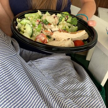 Baxter's Boathouse - Greek salad, orders for dining IN the restaurant. Served in plastic. - Seafood Near Me - Hyannis, Massachusetts Baxter's Boathouse - Greek salad, orders for dining IN the restaurant. Served in plastic. - Seafood Near Me - Hyannis, Massachusetts