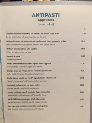 Menu photo 4 A' Riccione Bistrot Milan, MI Menu photo 4 A' Riccione Bistrot Milan, MI