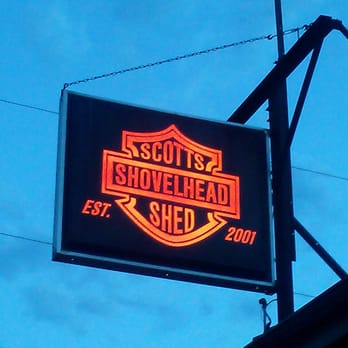 Scotts Shovelhead Shead - Sign - Nightlife Near Me - Davenport, Iowa Scotts Shovelhead Shead - Sign - Nightlife Near Me - Davenport, Iowa