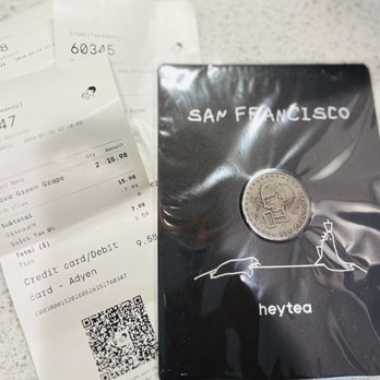 HeyTea - Refrigerator magnet & buy 1get one free - Coffee & Tea Near Me - San Francisco, California