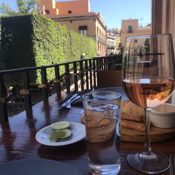 La Trattoria - Outside table on the balcony - Pizza Near Me - Guanajuato, GUA La Trattoria - Outside table on the balcony - Pizza Near Me - Guanajuato, GUA
