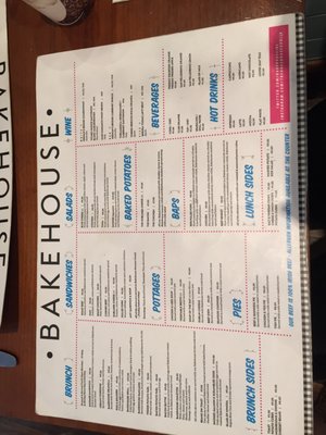 Menu photo 6 The Bakehouse Dublin, D
