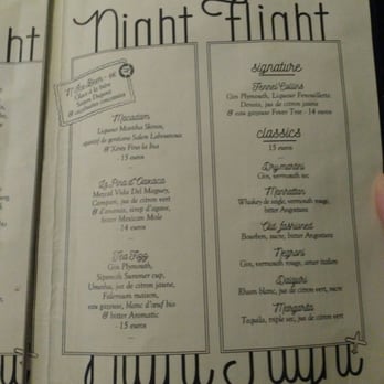 Nightflight - Cocktail Bars Near Me - Paris, 75