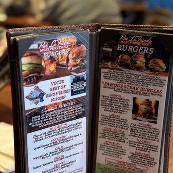 Lucky Beaver Bar & Burger - Menu - Sports Bars Near Me - Stateline, Nevada