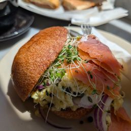 Smoked Salmon and Avocado Tartine