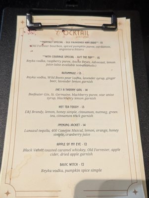 Menu photo 6 Blind Pig Carlton, OR