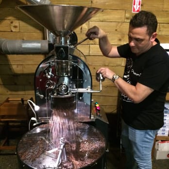 Macondo Coffee Roasters - Fresh coffee being roasted by owner Mariano. - Coffee & Tea Near Me - Doral, Florida Macondo Coffee Roasters - Fresh coffee being roasted by owner Mariano. - Coffee & Tea Near Me - Doral, Florida