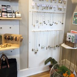 The Lookout Spokane - Wall of Aquila jewelry at The Lookout Spokane