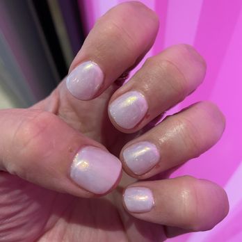SugarNail - Exactly what I asked for! Any little imperfections you see on my nail bed are from the PREVIOUS manicure in my hometown. - Nail Salons Near Me - Las Vegas, Nevada