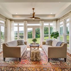 Cherokee Drone Services - Stunning sun room we shot in Waleska, GA